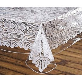 Dependable Industries inc. Essentials Deluxe Clear Plastic Tablecloth Protector (60" x 90" Oblong)