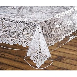 Dependable Industries inc. Essentials Deluxe Clear Plastic Tablecloth Protector (60" x 90" Oblong)