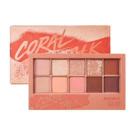 CLIO Pro Eye Palette #03 Coral Talk, 0.02 oz (0.6 g) x 10 Colors