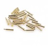 Treedix 30PCS Gold Plated Spring Loaded Thimble Pogo Pins Probes