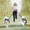 Uppetly Hands Free Dog Running Leash with Adjustable Waist Belt,
