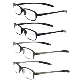 Computer Blue Light Blocking Reading Glasses(Flexible and Lightweight) UV Protection Readers Anti Eyestrain for Women Men