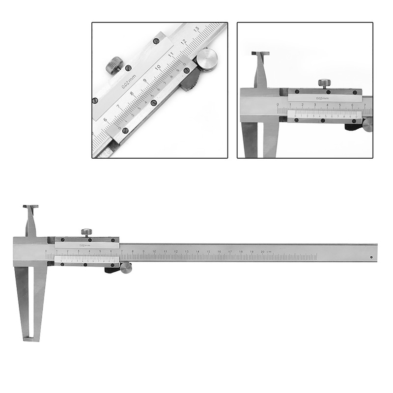 Professional High Accuracy Carbon Steel Double Claw Inner Groove Vernier