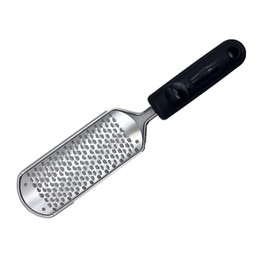 Healeved 2pcs Double Sided Stainless Steel Foot File for Callus Removal and Pedicure Tools for Athletes and High Heel Wearers Easy to Clean Non- Handle