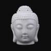 White Essential Oil Wax Ceramic Buddha Shaped Yoga Home Bedroom