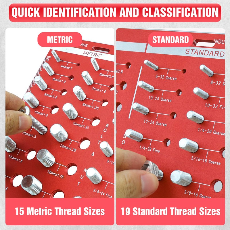 42 Thread Checker - Nut and Bolt Thread Checker Standard