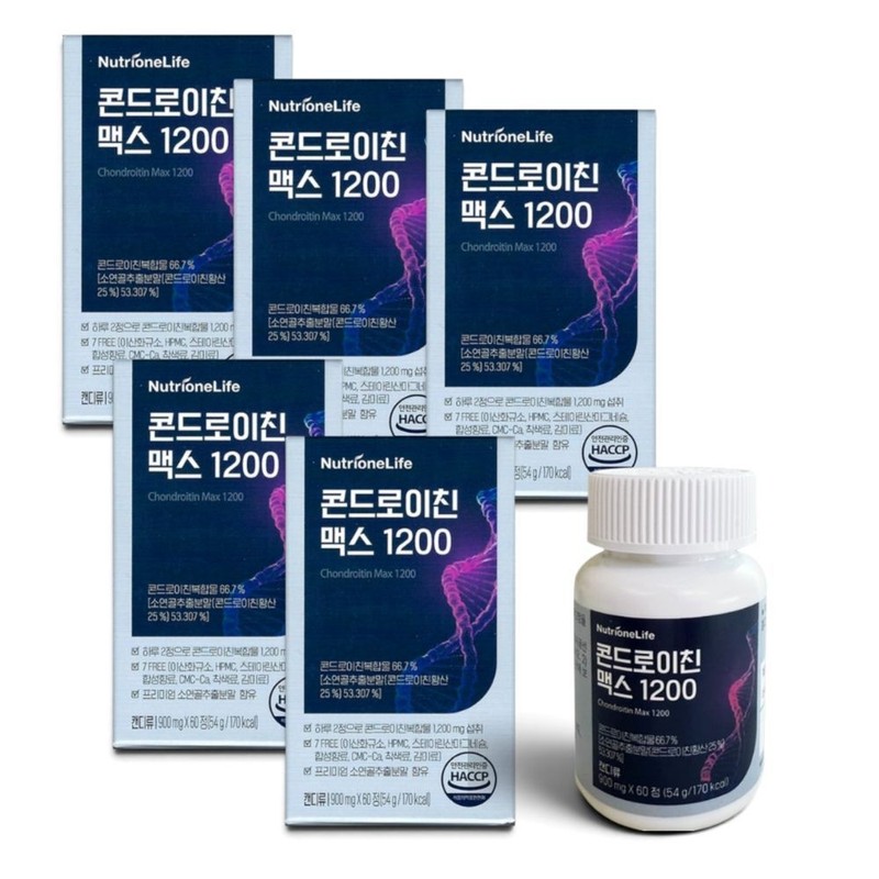 Nutrione Chondroitin 1200 900mg 60 tablets (5) / 뉴트리원 콘드로이친1200