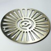 Bengs Modellbau Floor Drain Grille Stainless Steel V4A Brushed Fits