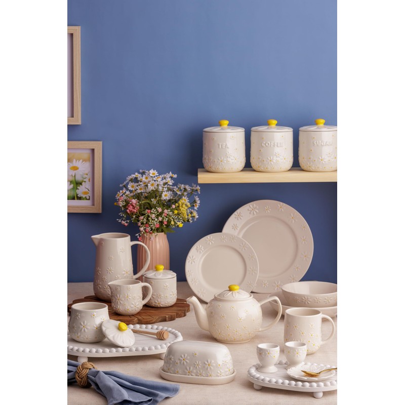 Price & Kensington Daisy Milk Jug | 275ml Ceramic Milk