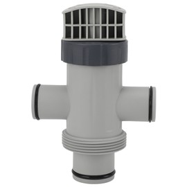 Dual Split Hose Plunger Valve for Intex 11872 Plastic Pool Part Accessory Attachment for Above Ground Pool and Pool Pump Maintenance