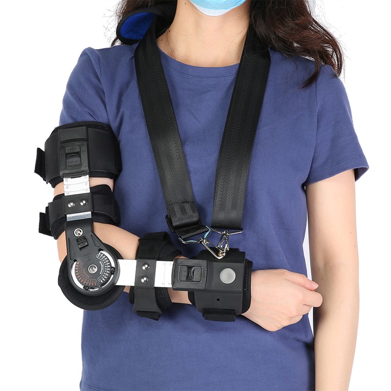 Elbow Brace Adjustable Breathable Elbow Fracture Rehabilitation Support Brace