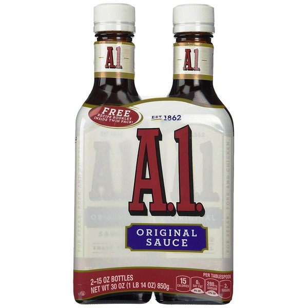 A.1. 2-15 Oz Bottle Original Sauce , 30 Oz