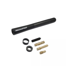 NA NEW MAZDASPEED Carbon Fiber short antenna 4.7inch Antenna fit Mazda All Model