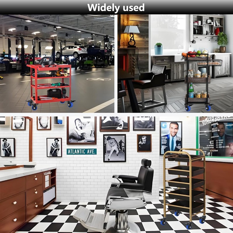 3 Inch Stem Caster Wheels Threaded Stem Casters Heavy Duty