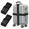 Black Suitcase Strap 195 cm Luggage Strap Long Suitcase Luggage