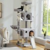 UYMI 64-Inch Large Cat Tree for Indoor Cats, Multi-Level Tall