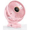 TUNISE Clip on Fan, USB Fan with 3 Speeds 4.5m/s,