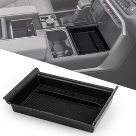 PSLER Fit for 2022 2023 2024 Tundra Center Console Insert Lower Storage Tray Organizer Compatible with Tundra 2022 2023 2024 SR SR5 Limited TRD PRO