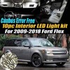10Pc Canbus Error Free Super White 6000K Car Interior LED