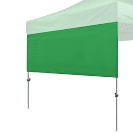 Eurmax USA 10Ft Instant SunWall Half Sidewall for Pop Up Canopy Tent,1 Pack Sidewall Only (Kelly Green)