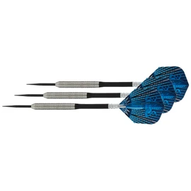 Harrows Assassin Tungsten Pro Darts, Steel Tip Darts Set with Carry Case, 18-40 g All Weights, Includes Alamo Shafts, 100 Micron Prime Flights and Travel Case (36g)