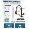 HOIGY 3 Modes Bronze Kitchen Faucet with Pull Down Sprayer,