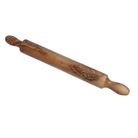 Naturally Med - Olive Wood Rolling Pin - 15.5 inch
