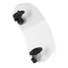 Universal Motorcycle Adjustable Clip On Windscreen Wind Deflector Windshield Accessories