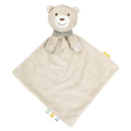 Chicco Spiel Maxi Doudou Plush Toy Made of Soft Velvet in the Shape of a Teddy Bear with Classic and New Age Music, Baby Plush, Soft to Cuddle Toy for Newborn 0+ M, Beige