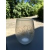 Exclusive 2024 Frosted Kentucky Oaks Stemless Wine Glass 150th Kentucky