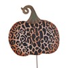 The Round Top Collection - Leopard Pumpkin, Large - Metal