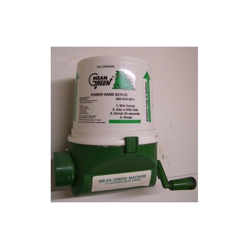 Mean Green & Full Bore Hand Scrub Dispenser (Only For