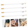 minkissy 4pcs Barber Pencil Set Eyeliner Eyebrow Pencil Sharpener Beard