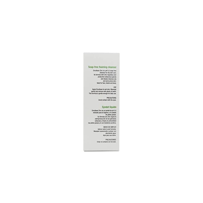 Genové Emulbase Zinc Dermolimpiador Syndet Pieles Grasas 250 ml