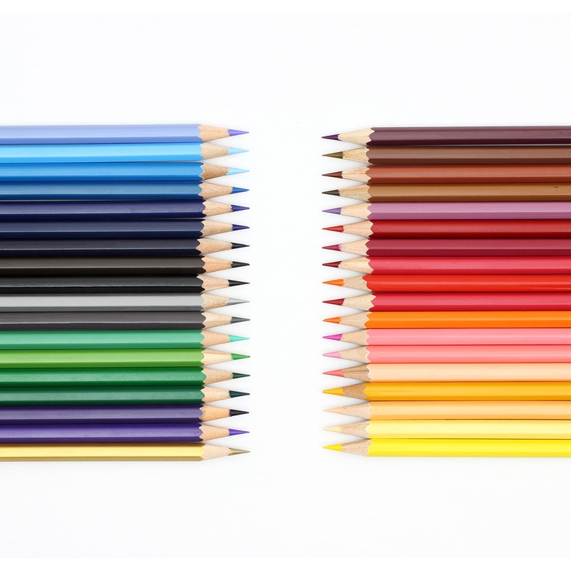 Liquidraw 36 Adult Colouring Pencils, Premium Art Coloured Drawing Pencils