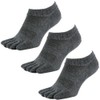 Asuka 5 Toe Socks, Deep Shoe Cover, Deodorizing Roika, Anti-Slip