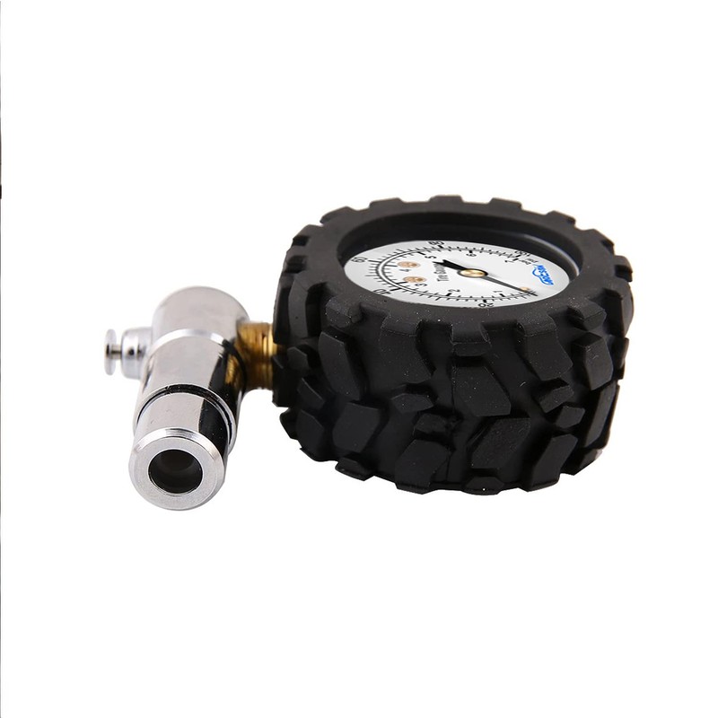 Presta Valve Gauge, GODESON Analog Presta Valve Bicycle Tire Pressure