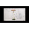 Enchanted Fairy Garden Pillar Toadstool Mushroom Home Decor Figurine 6.75"H