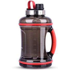 FORWEWAY Large Sports Water Bottle 3.2L BPA-free Leak-proof Extra-strong Reusable Durable Gym jug with Tracker for Outdoor Fitness Cycling,Hiking,Camping