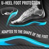 SULPO Carbon Fibre Sports Insoles with Arch Support for Comfort