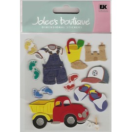 jbr1116 Jolee's Boutique Themed Ornate Stickers-Toddler Boy