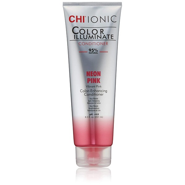 CHI Ionic Color Illuminate Conditioners - 95% Natural, Sulfate, Paraben and Gluten Free, 8.5oz - Multiple Colors