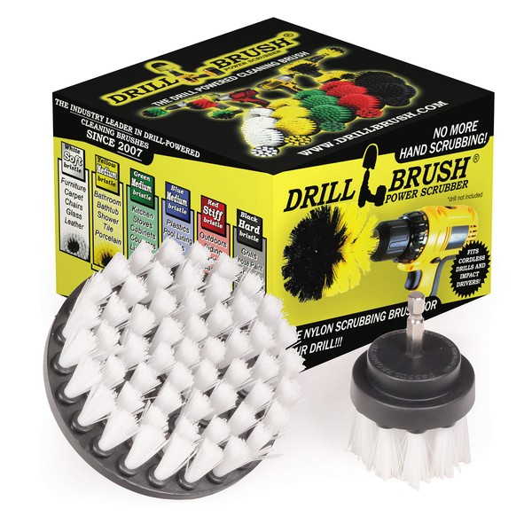 Drill Brush - Drill Brush Attachment - Glass Cleaner - Car Carpet - Drill Brush Rims - Drill Brush Wheels - Car Cleaning Kit/Interior Detailing Kit - Scrub Brushes for Cleaning - Car Accessories Men