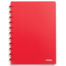 Schrift atoma a4 ruit 5x5mm 144blz 90gr transp ass | Omdoos a 10 stuk