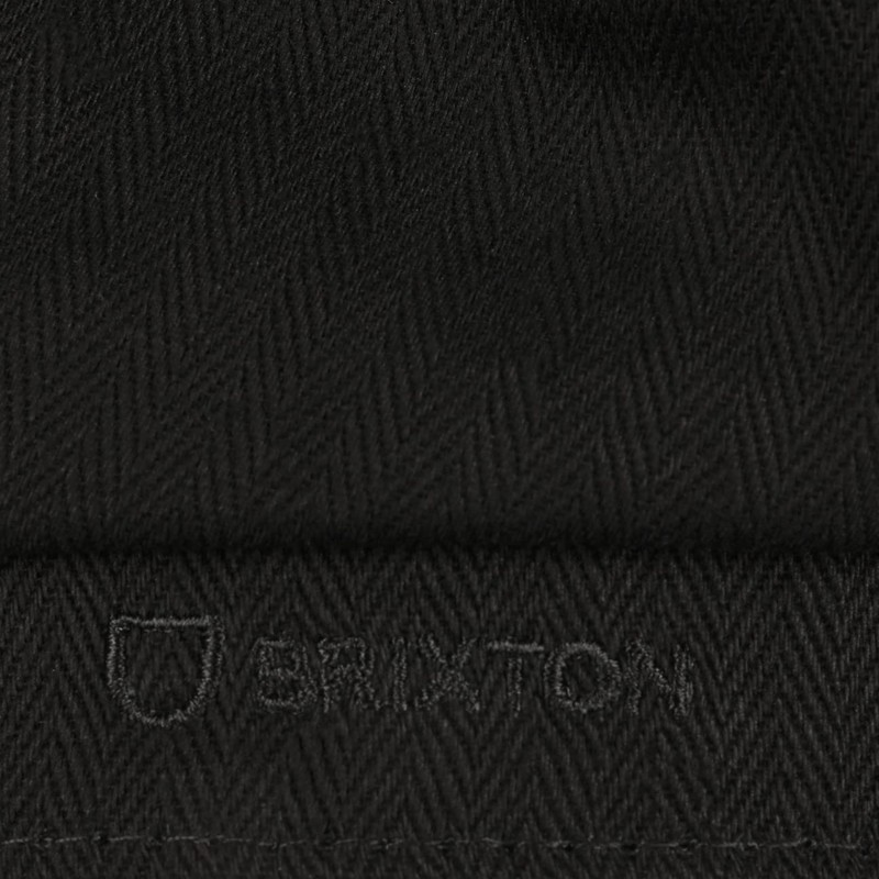 Brixton unisex adult Fiddler Newsie Cap, Black, Medium US