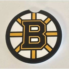 BOSTON BRUINS  SET OF 2 Car Coaster Sandstone absorbent washable cup holder