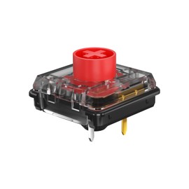 Kailh Low Profile Keyboard Switches Mechanical Keyboard Switch Choc V2 Low Profile Keystem DIY MX Switch Tactile Click Linear(70pcs, Red)
