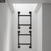 2-Step Wall/Floor Mounted Ladder – Heavy Duty Metal Bed Ladder
