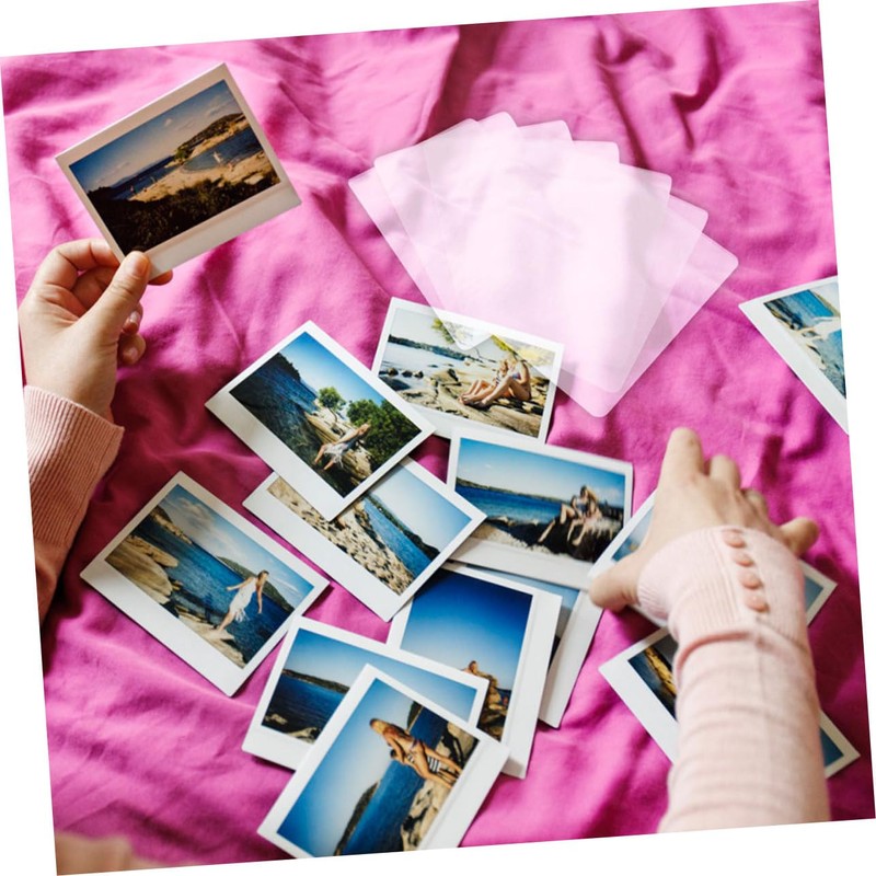 Tofficu 100sheets Laminating Film Thermal Laminating Pouches for Photos x