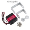 Rcmall RDS3218 Digital Servo, 20KG Dual-Axis High Torque, Waterproof IP66,